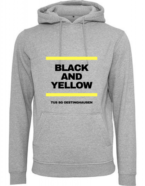 Hoodie SG Oestinghausen Black and Yellow Kids grau