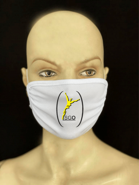 2er Set SG Oestinghausen Gesichtsmaske Stoff waschbar weiß